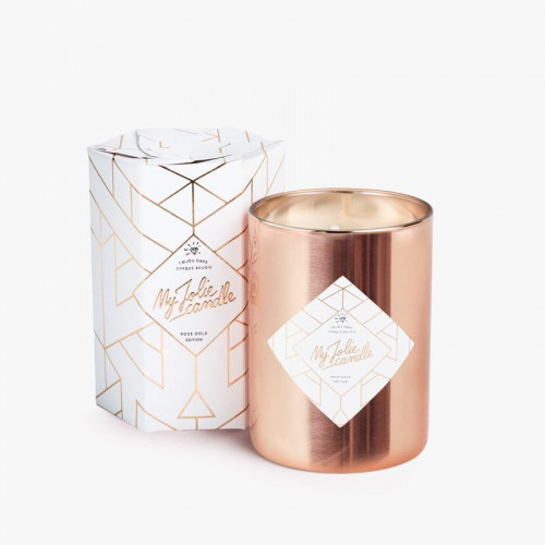 Bougie Rose Gold Edition avec collier