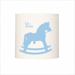 Déco cheval plume bleu ciel  Lili Pouce : stickers, tapis